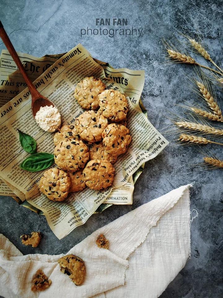 维密超模大KK的/健康燕麦杏仁曲奇