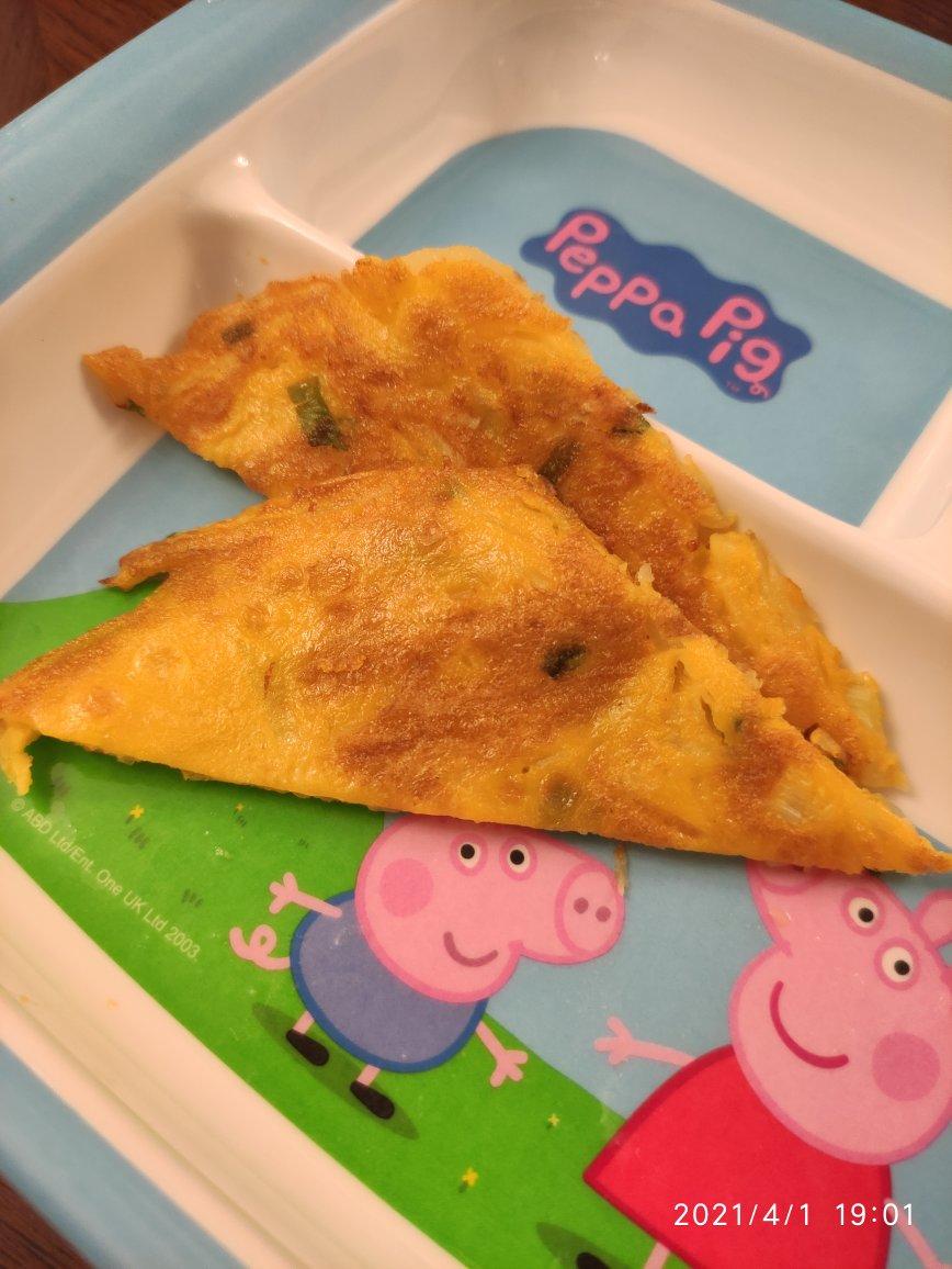 土豆丝鸡蛋饼