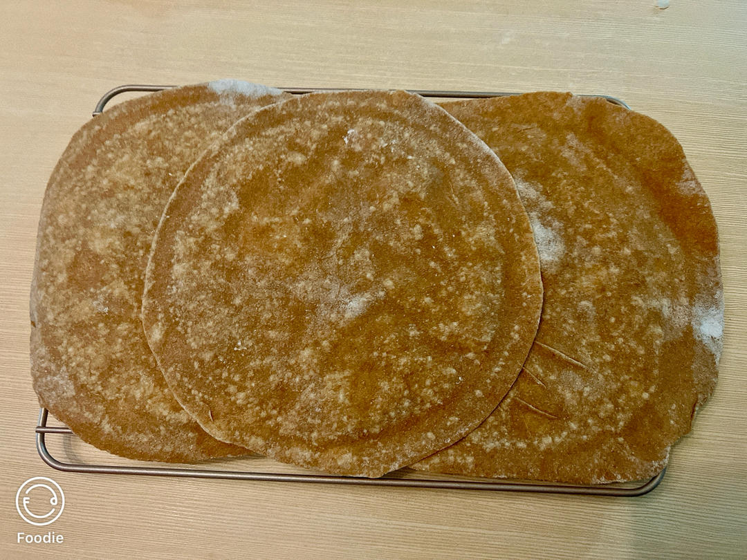 减脂期自制100%全麦卷饼