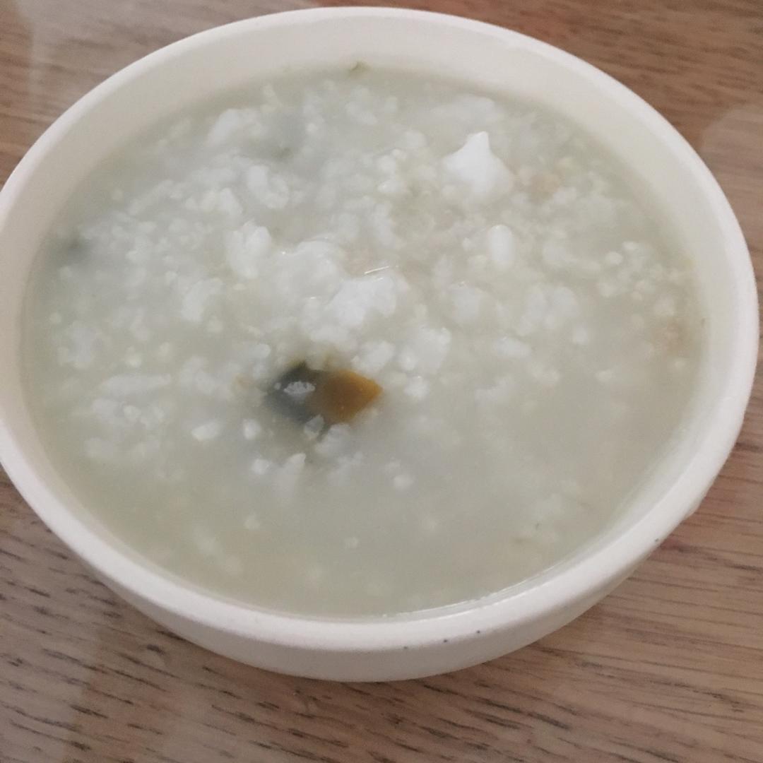 皮蛋瘦肉粥