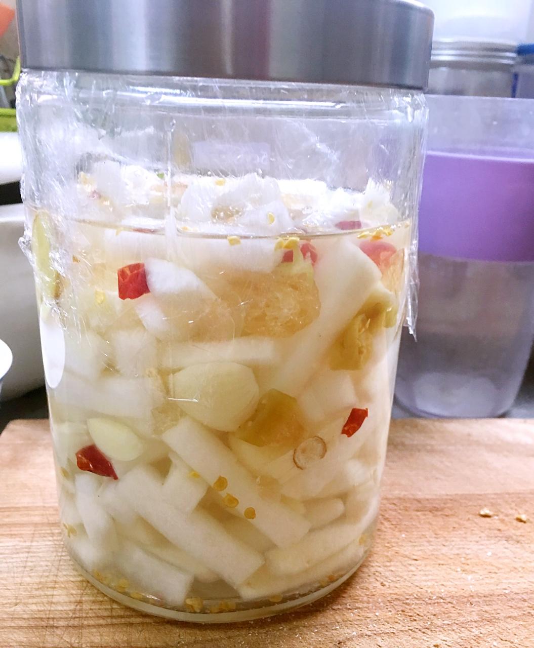 爱做菜的nv人做的爽口腌萝卜