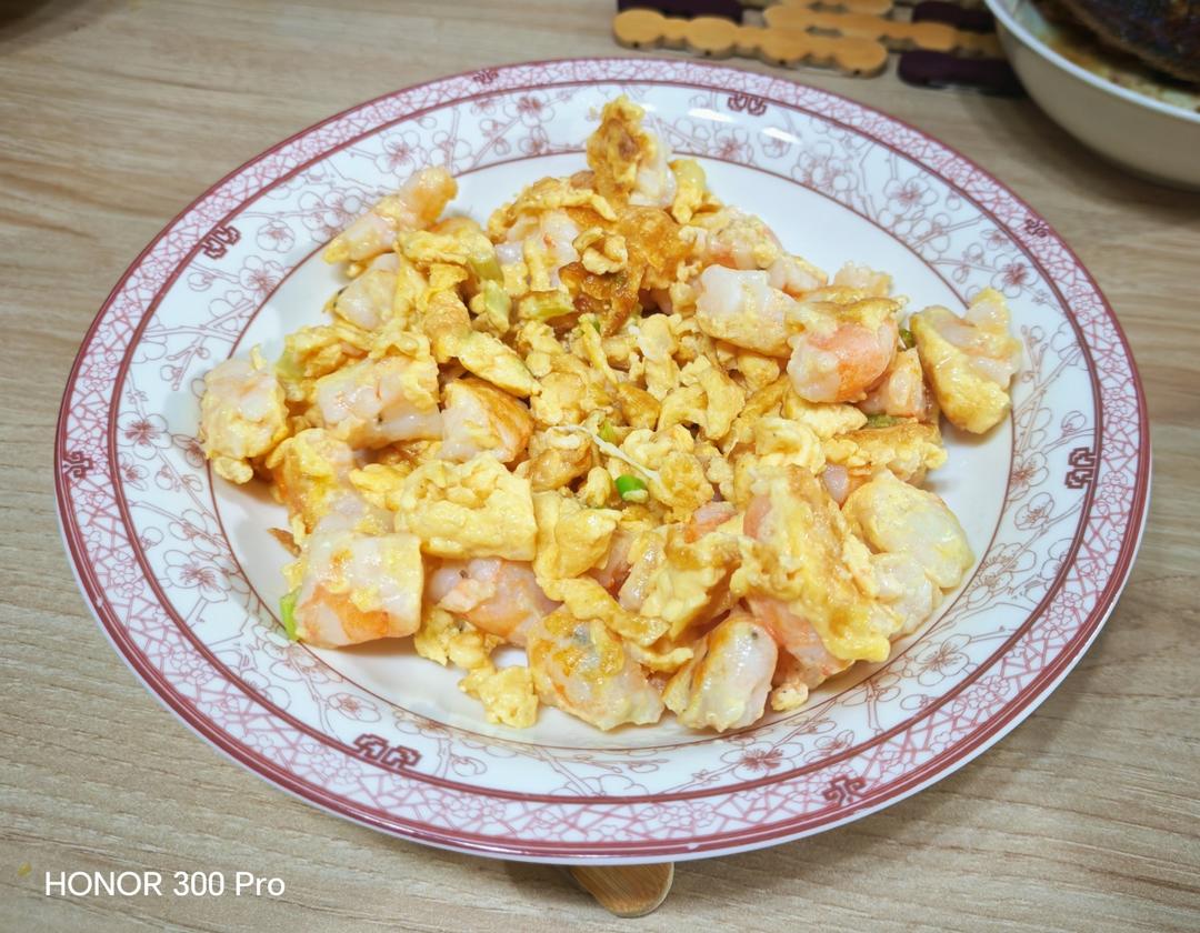 虾仁滑炒鸡蛋