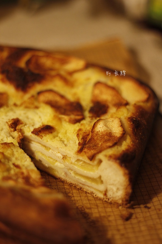 天然酵种面包苹果挞