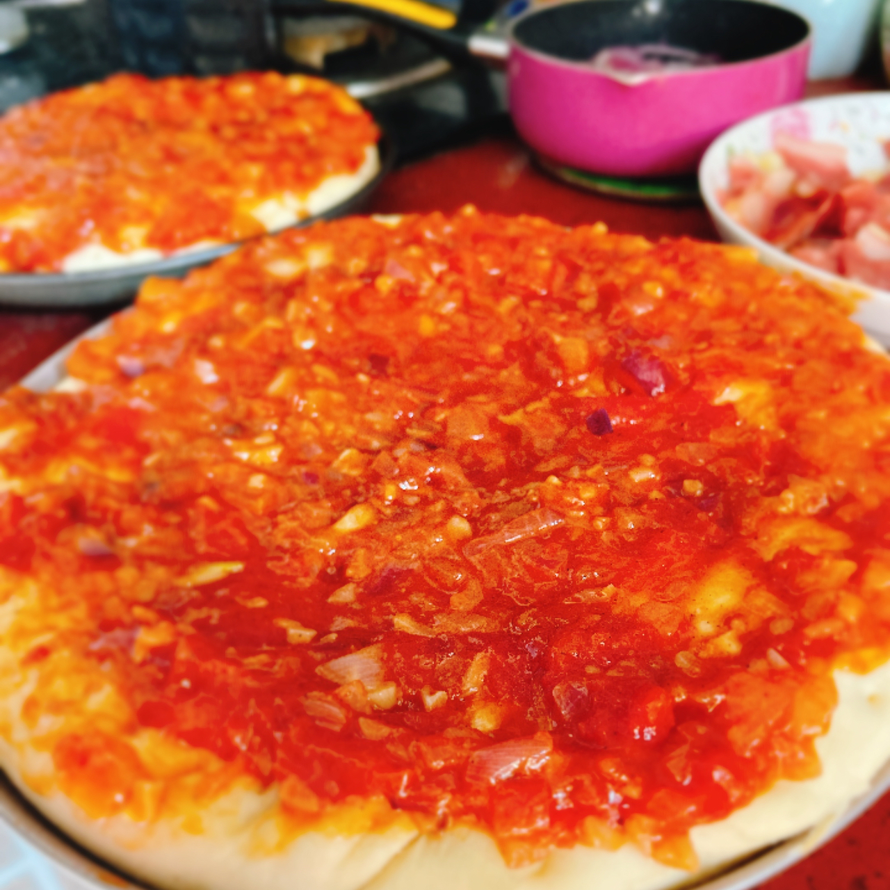 简单番茄披萨酱（可做意面酱）