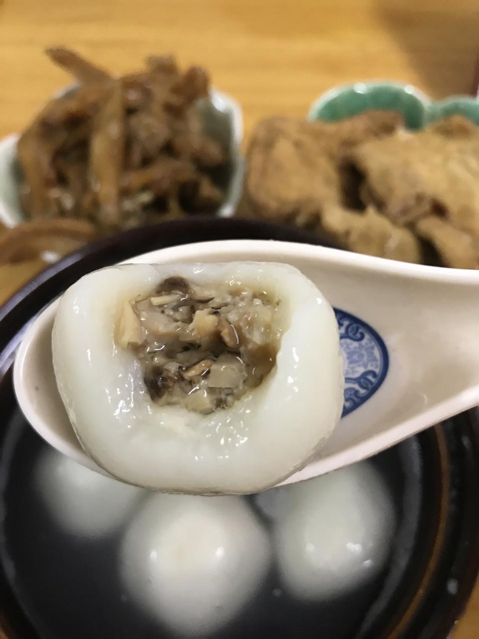 香菇鲜肉汤圆