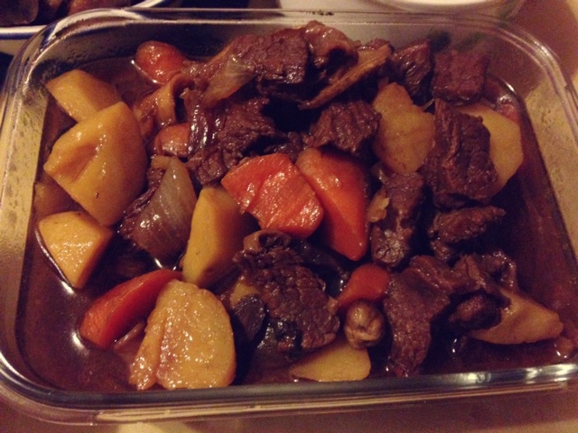 胡萝卜土豆烧牛腩