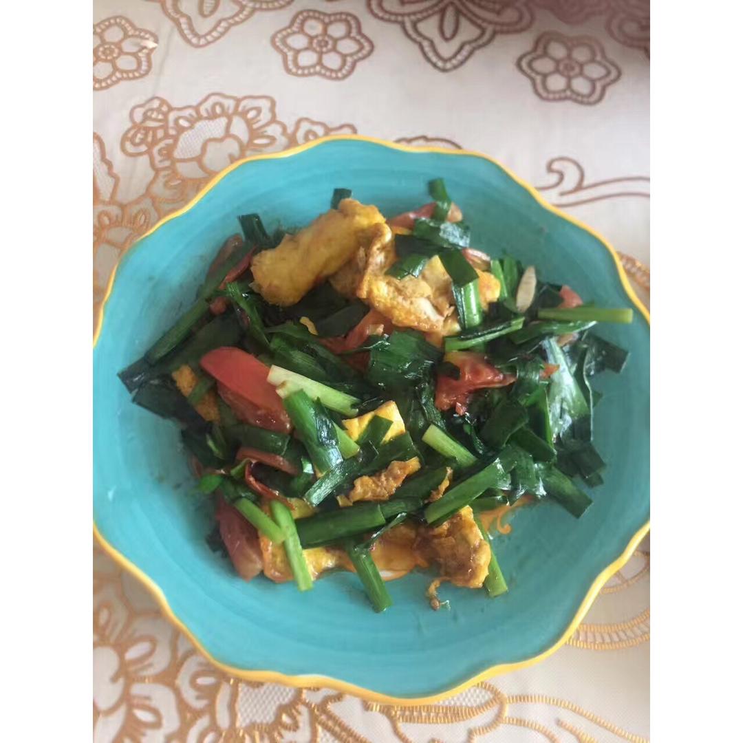 韭菜炒鸡蛋