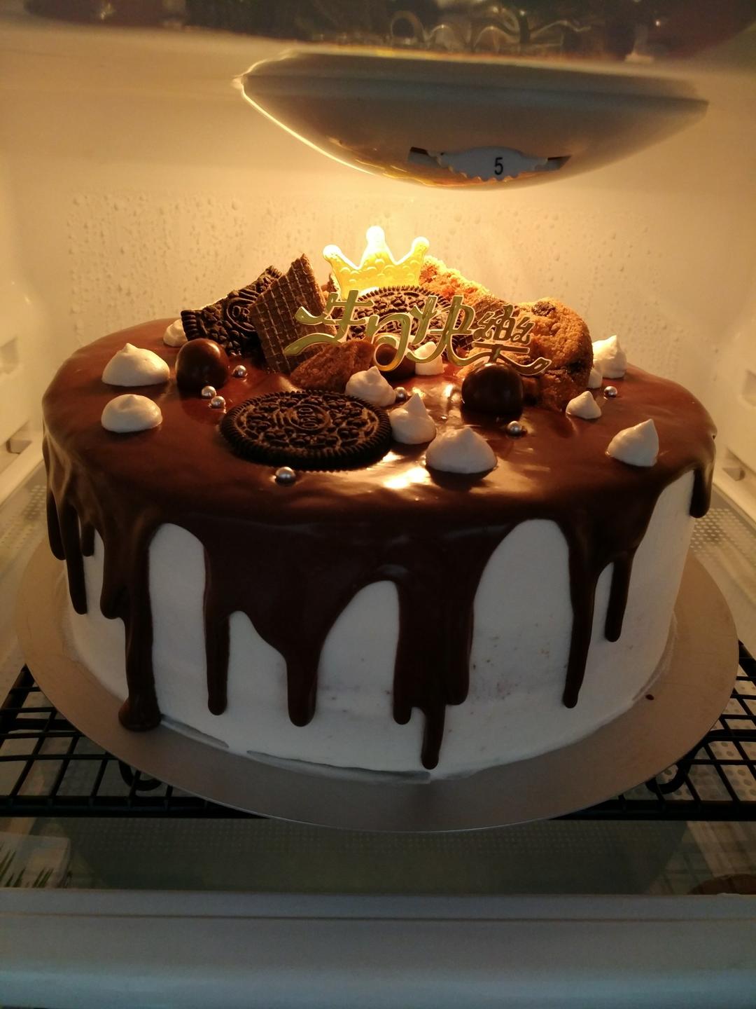 蛋糕淋面之一：甘那许淋面（详细解答淋面太稠的问题）