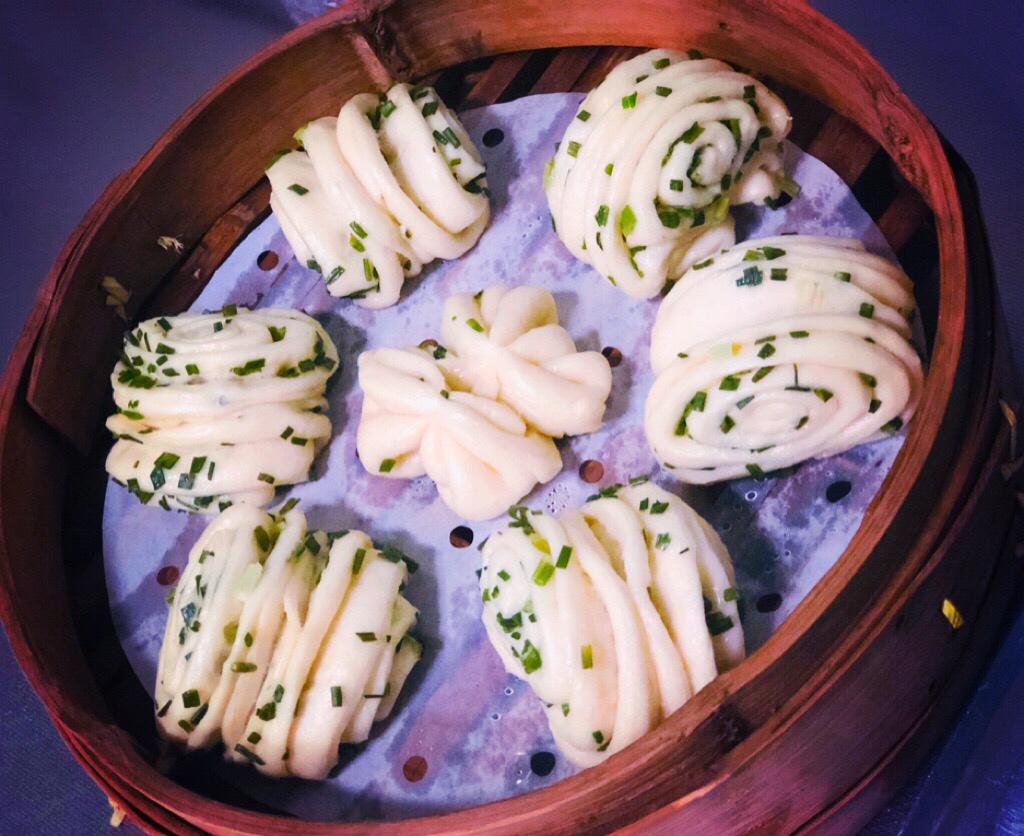 重葱火腿花卷