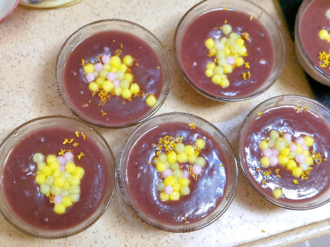 超治愈的赤豆小圆子