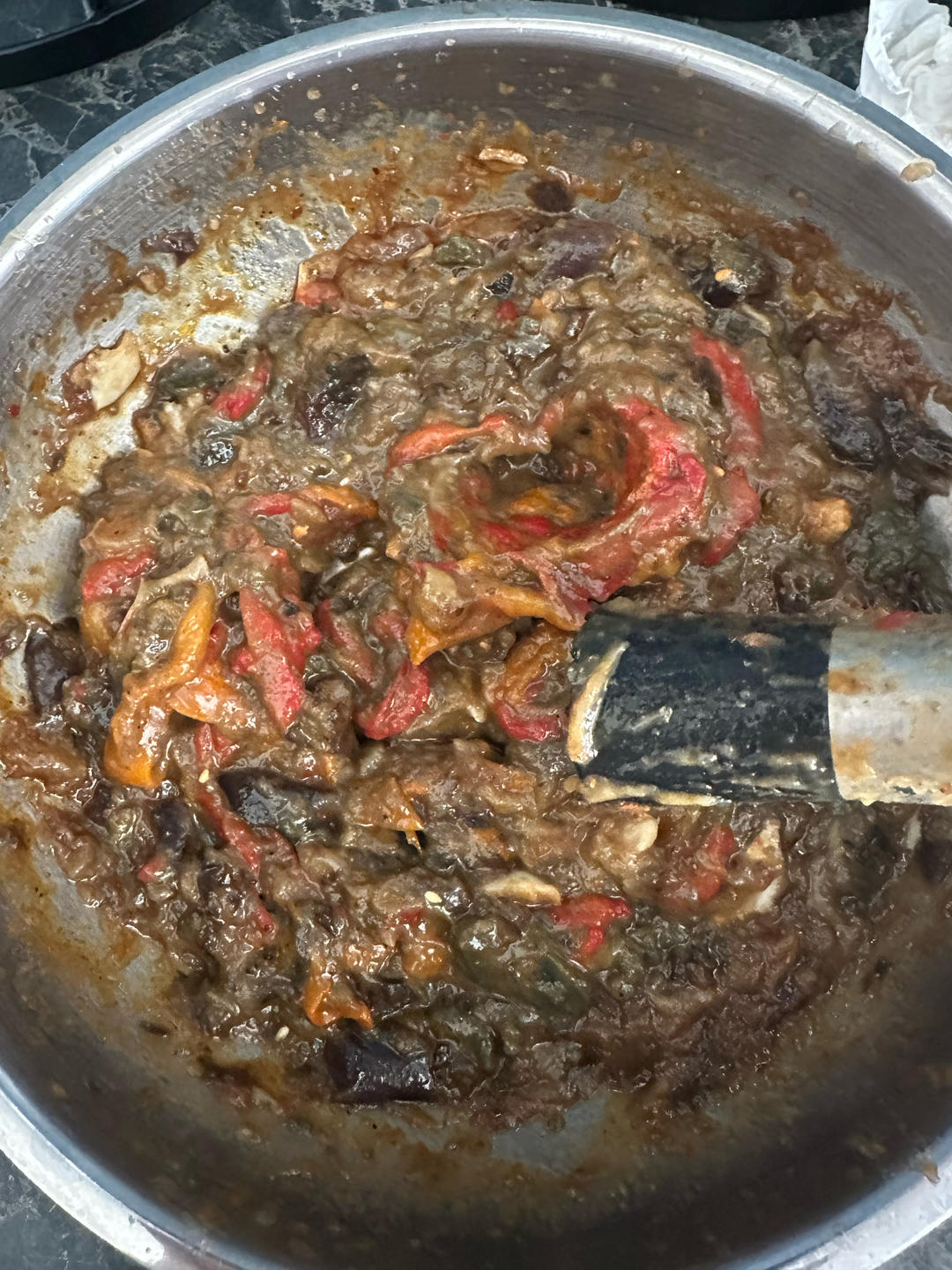 擂辣椒皮蛋茄子
