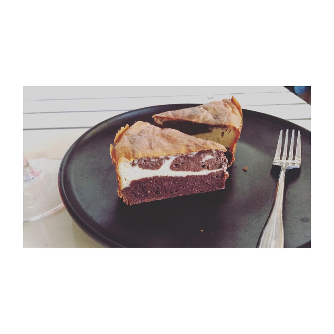 布朗尼芝士蛋糕