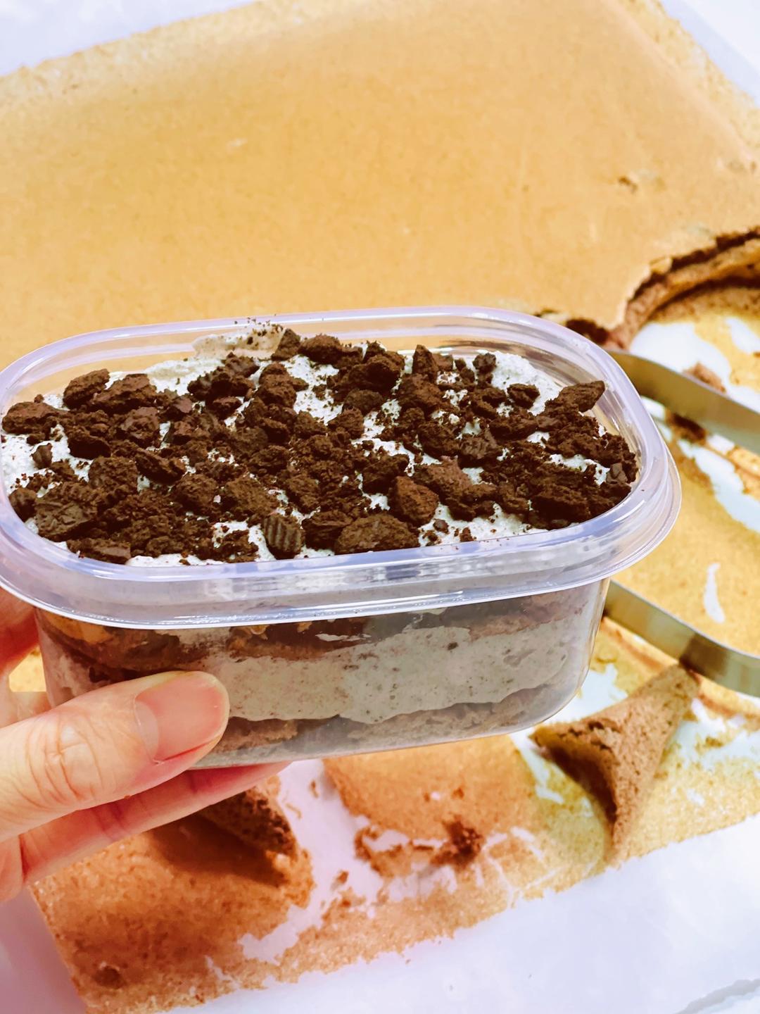 奥利奥咸奶油盒子蛋糕