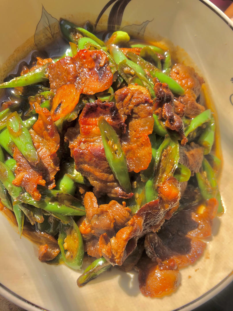 农家小炒肉【记忆中勾魂的油汤】