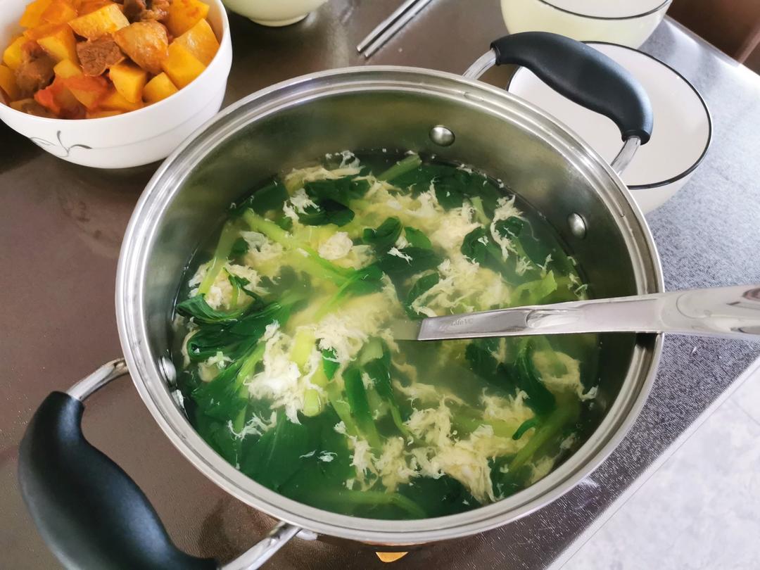 菜秧儿鸡蛋汤