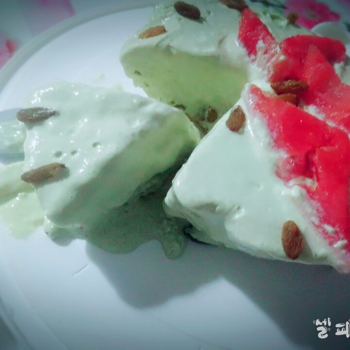 抹茶冻芝士蛋糕