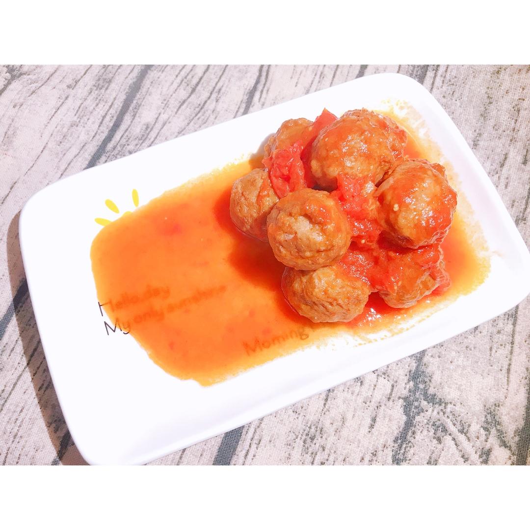 茄汁小肉圆
