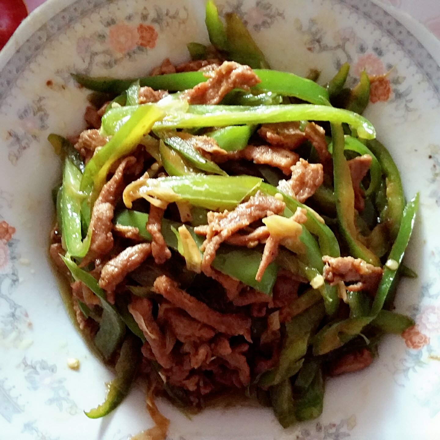 青椒肉丝