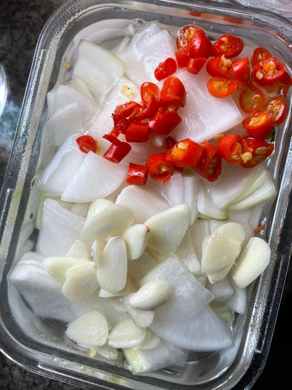 雪碧腌萝卜的做法