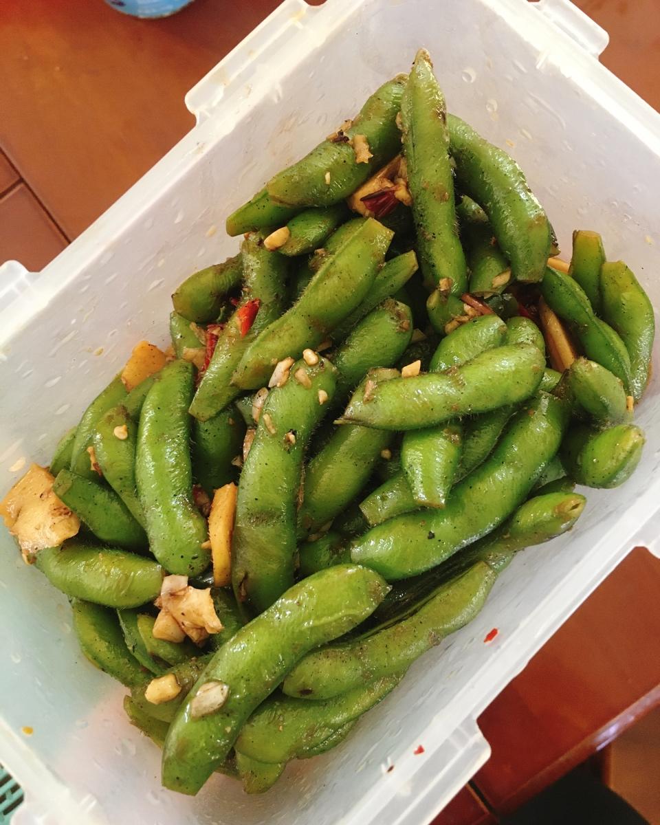 麻辣毛豆