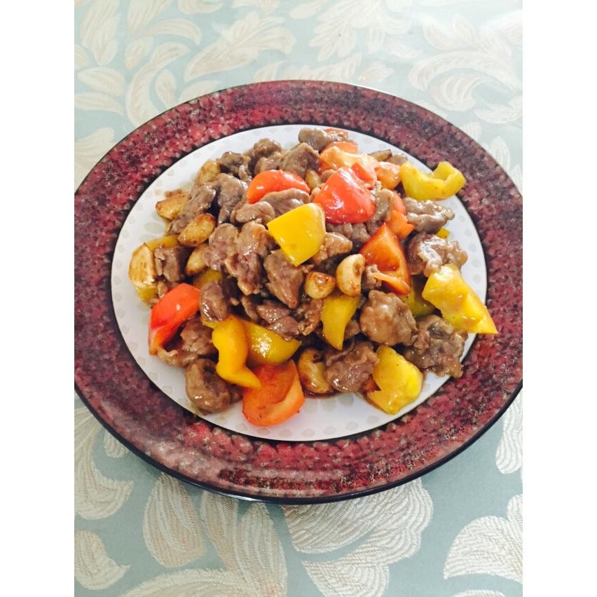 黑蒜子牛肉粒—华美新年味