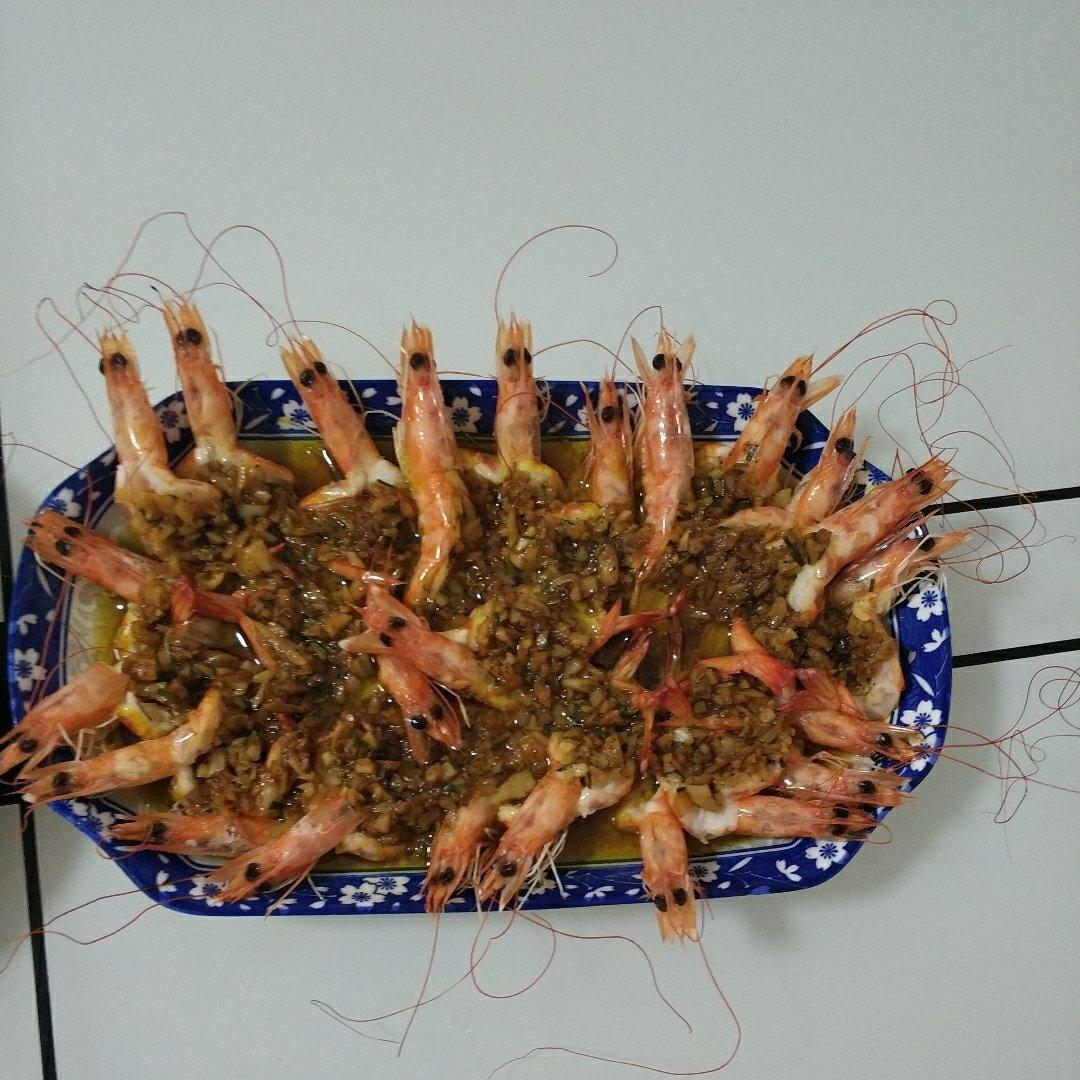 蒜泥大虾