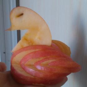 苹果天鹅