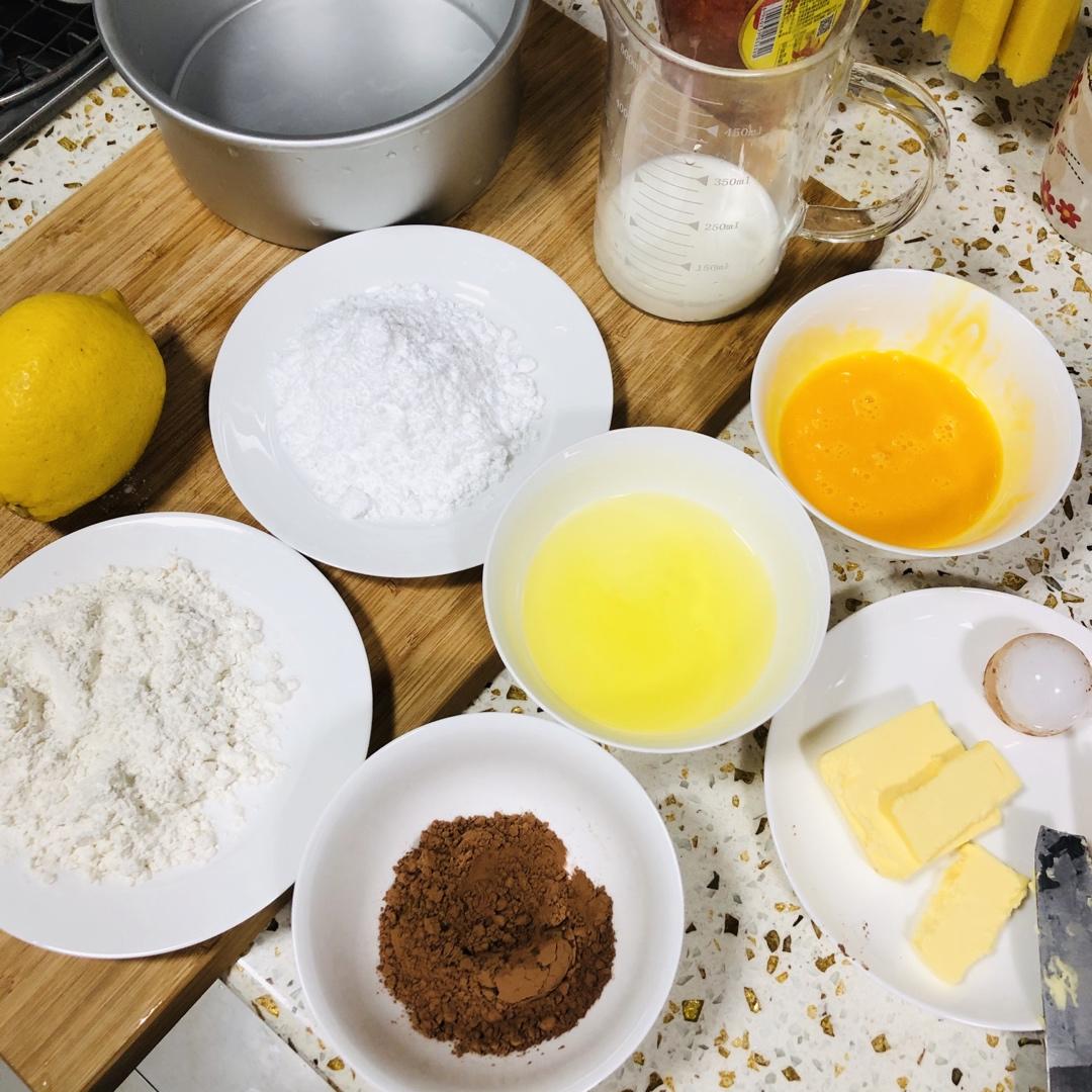 新手必做系列之二  不消泡巧克力海绵蛋糕（好吃到飞有动图）