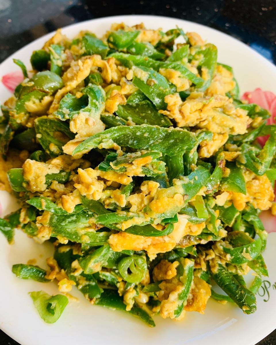 青椒炒蛋 米饭杀手 下饭