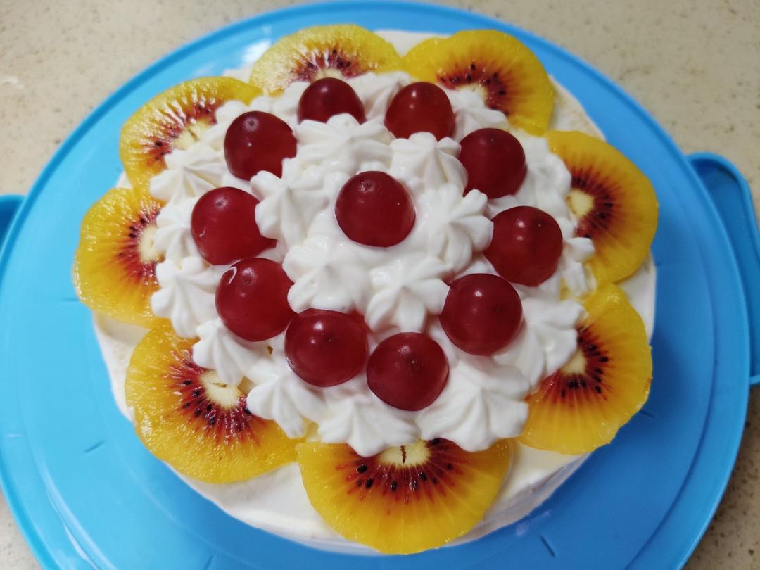 六寸奶油生日蛋糕（含蛋糕胚制作）