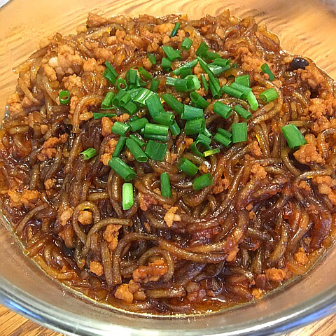 蚂蚁上树（红薯粉）