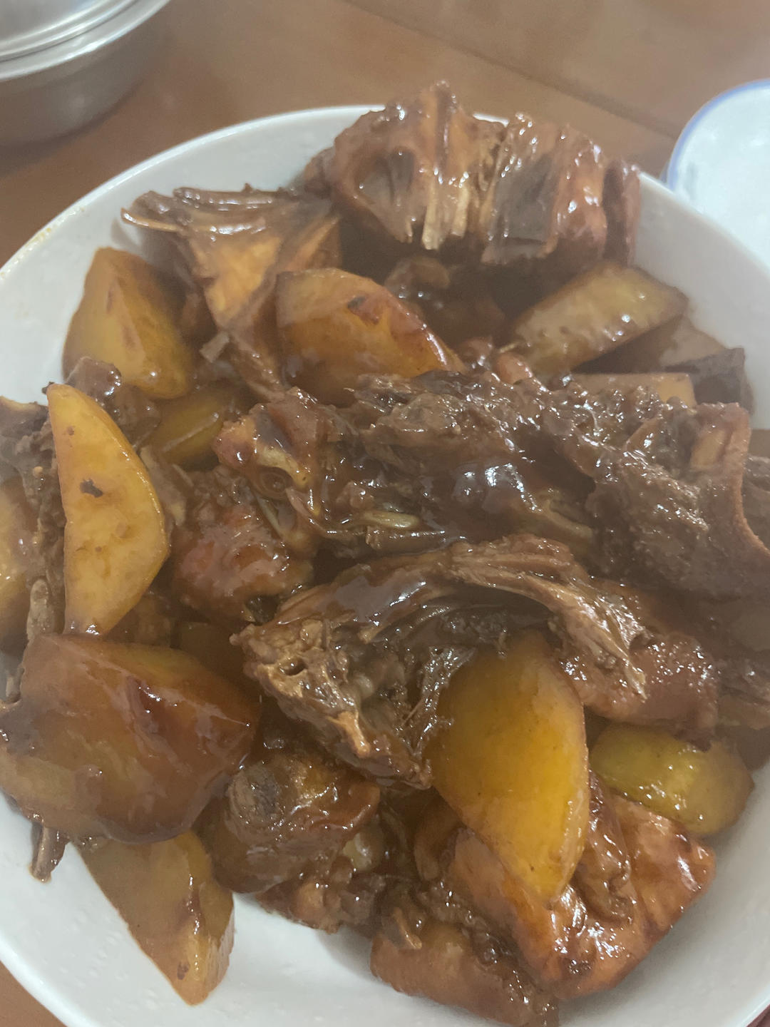 照烧土豆鸡翅根