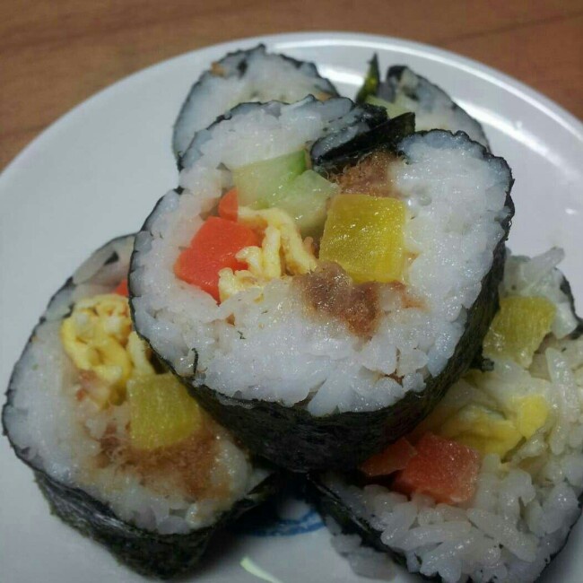 简单寿司/鸡蛋寿司/反转寿司/花样寿司/紫菜包饭