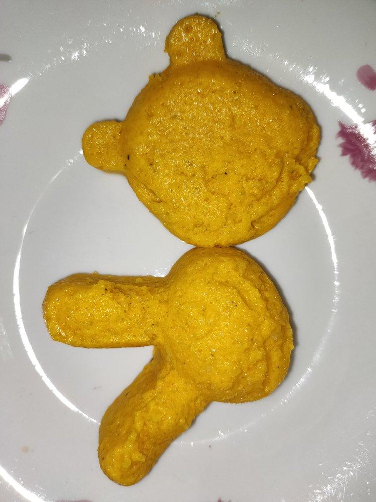 婴儿辅食小米南瓜胡萝卜蒸糕