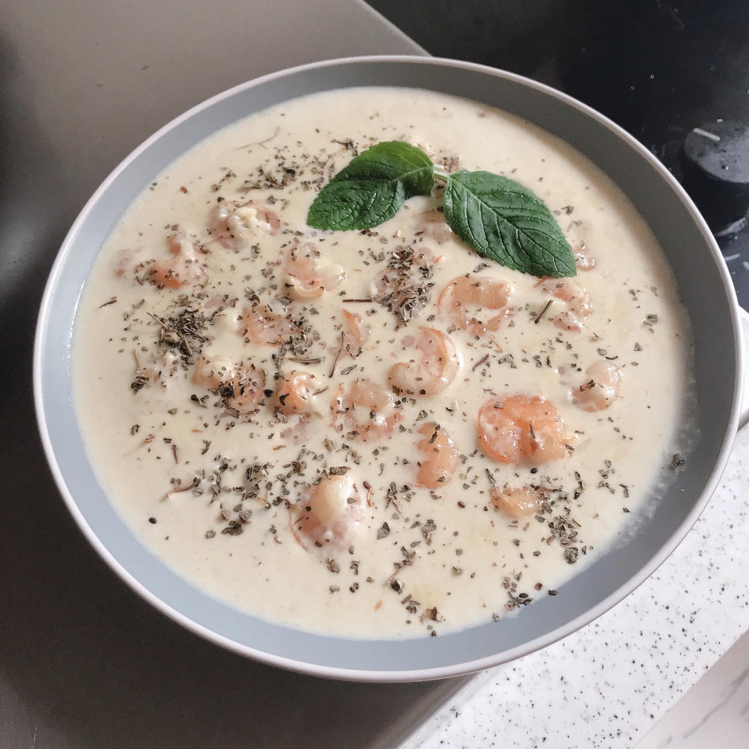 舔盘级别！奶油蒜蓉虾仁
