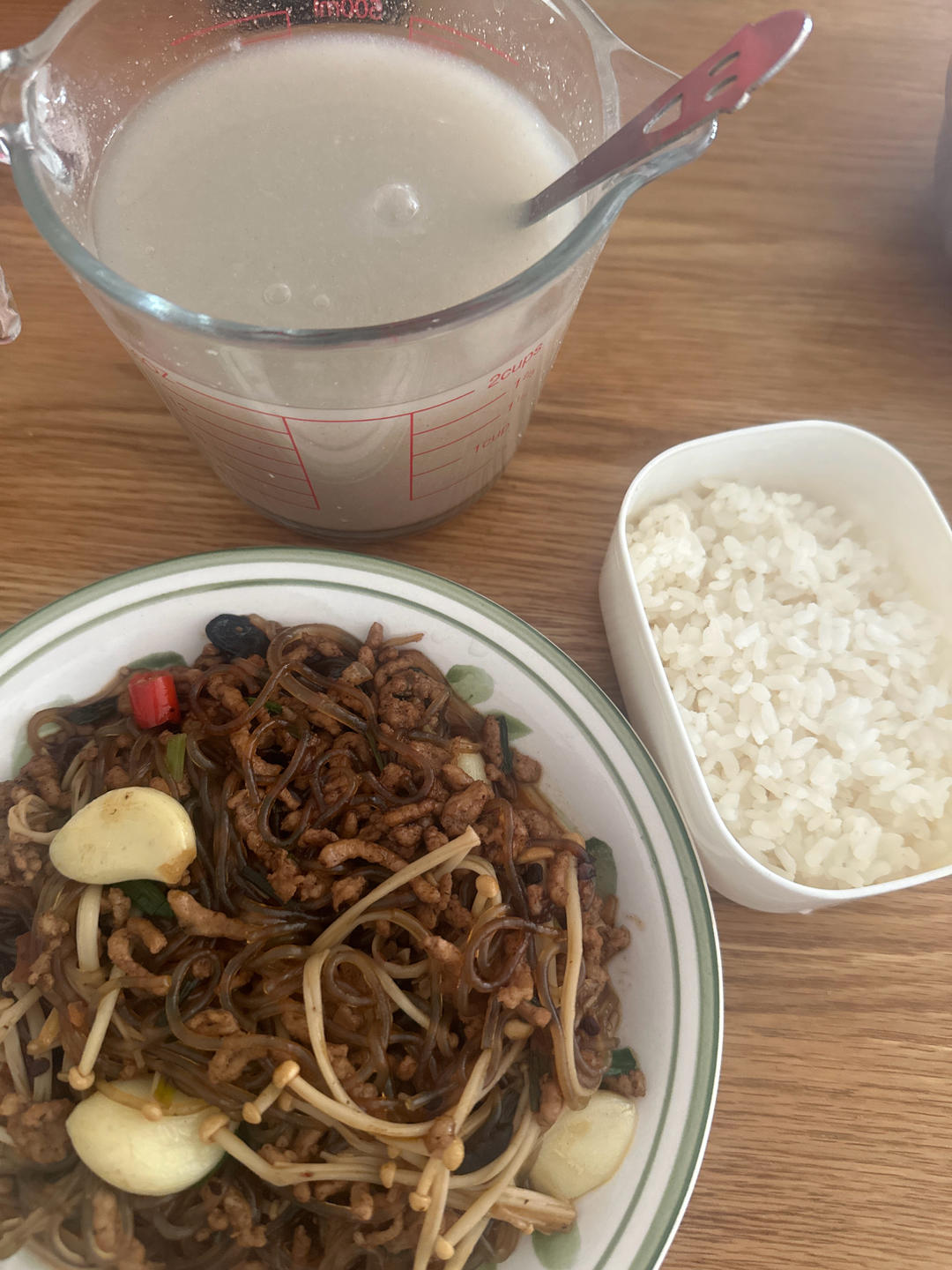 肉沫红薯粉丝煲