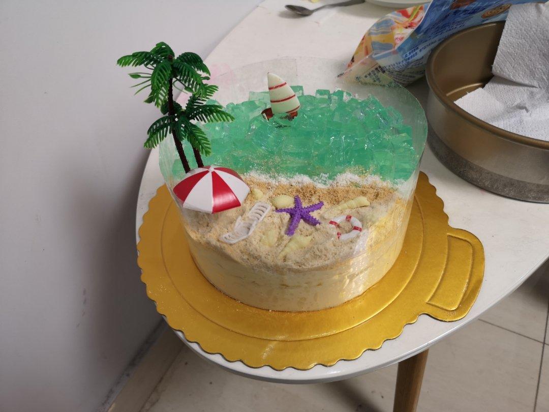 海洋酸奶慕斯蛋糕