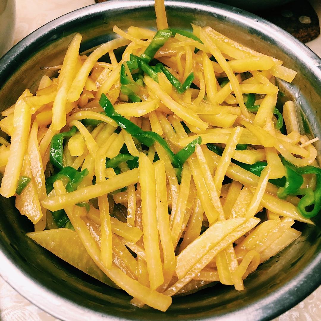 青椒土豆丝