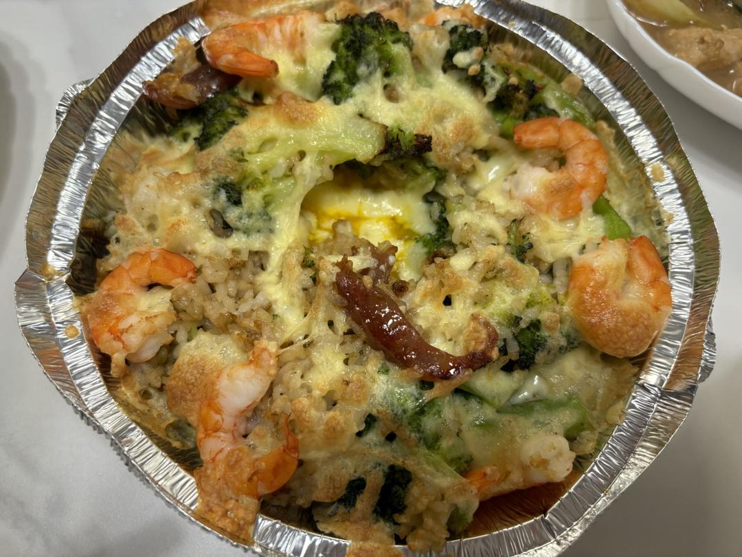 大虾芝士焗饭