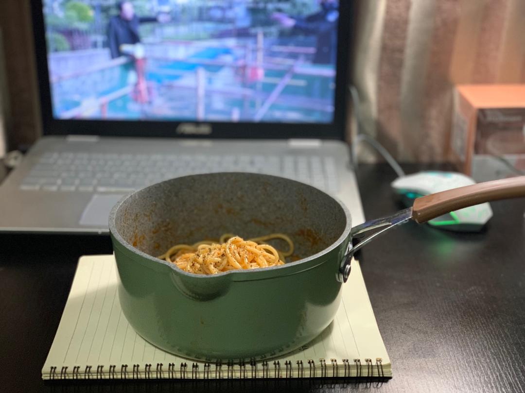 培根番茄意大利面