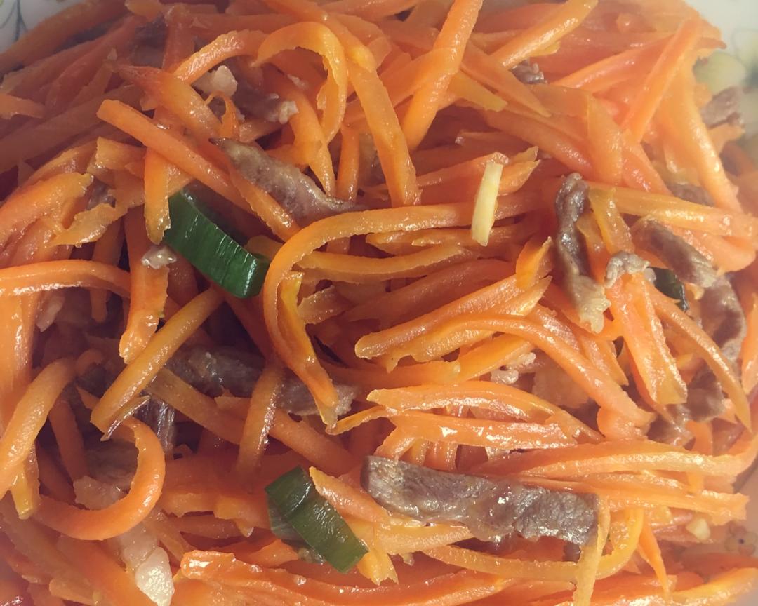 炒胡萝卜🥕丝