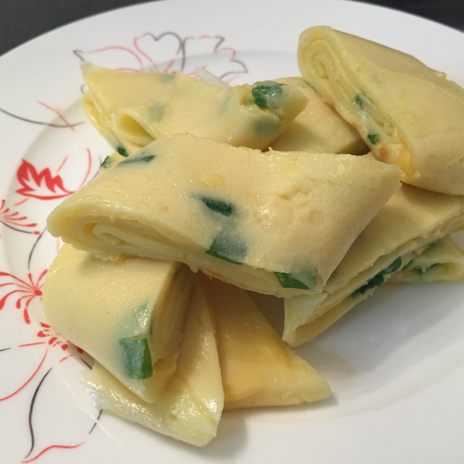 香葱鸡蛋饼