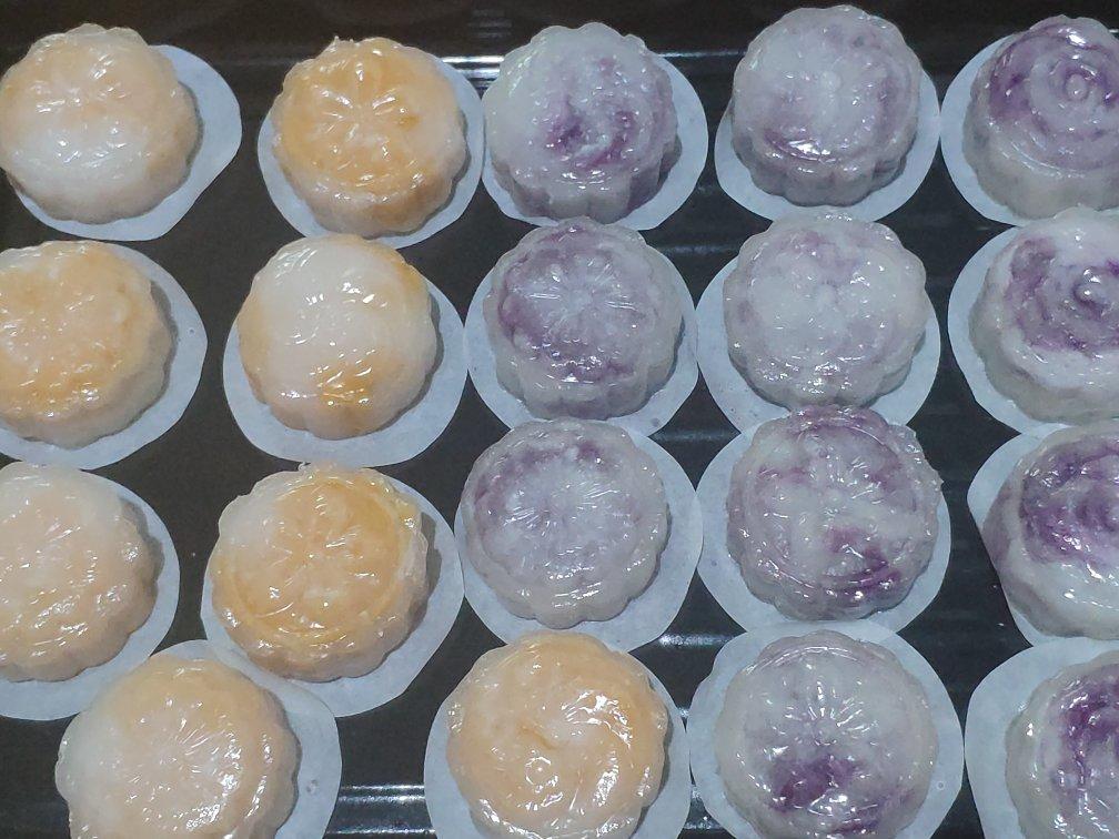 水晶紫薯月饼