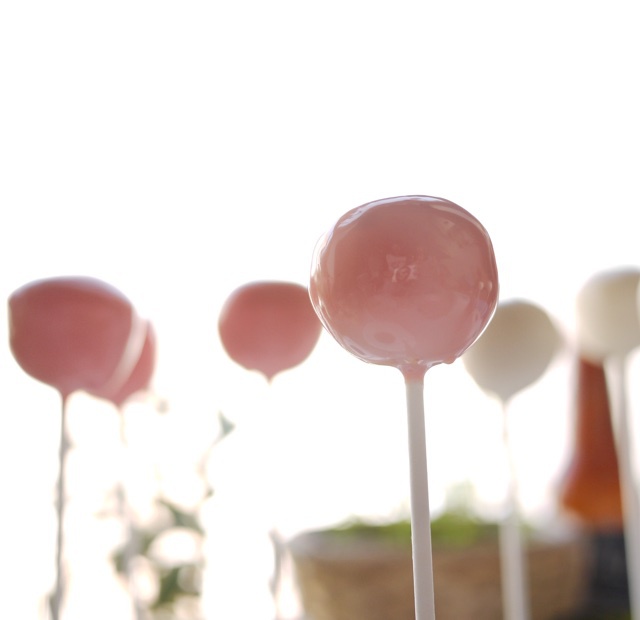 棒棒糖蛋糕 cake pops 做法