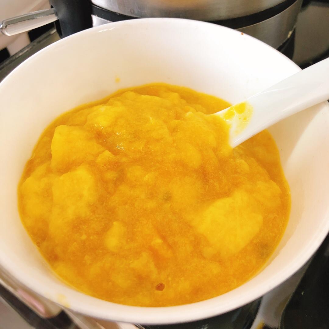 爱上阳公子宝宝辅食，适合11个月以上的宝宝食用，黄金面包粥制作分享