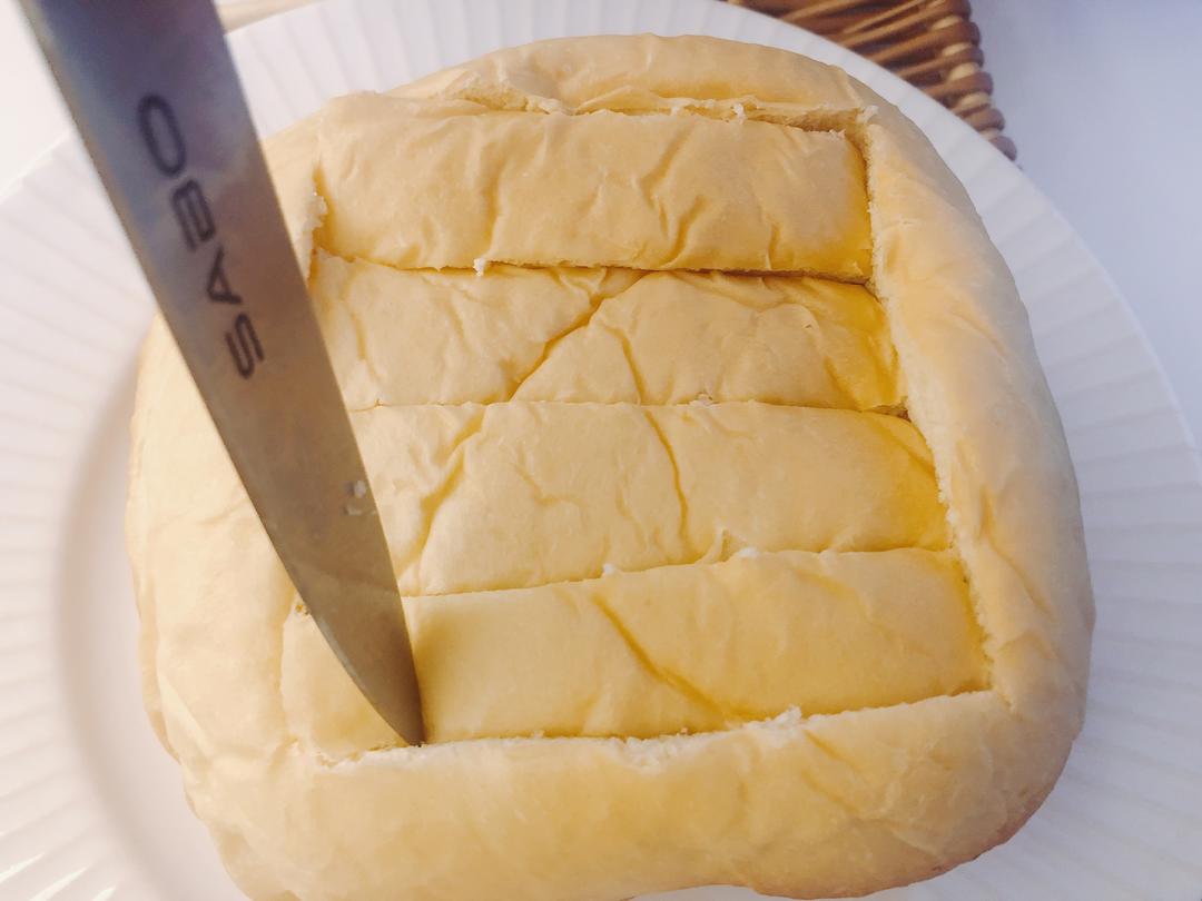 纯奶手撕吐司的做法 步骤1