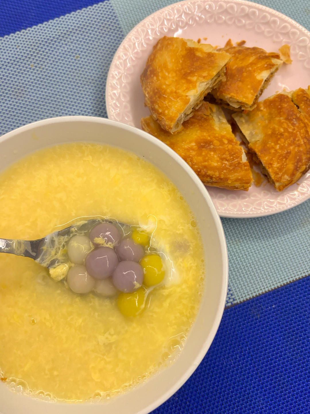 餐前酒后爽口甜汤～南瓜酒酿小元宵