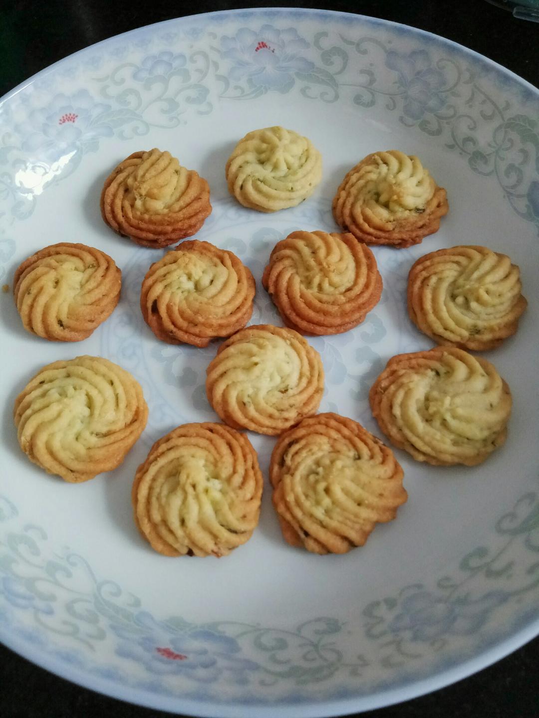 葱香曲奇——酥脆的咸味饼干