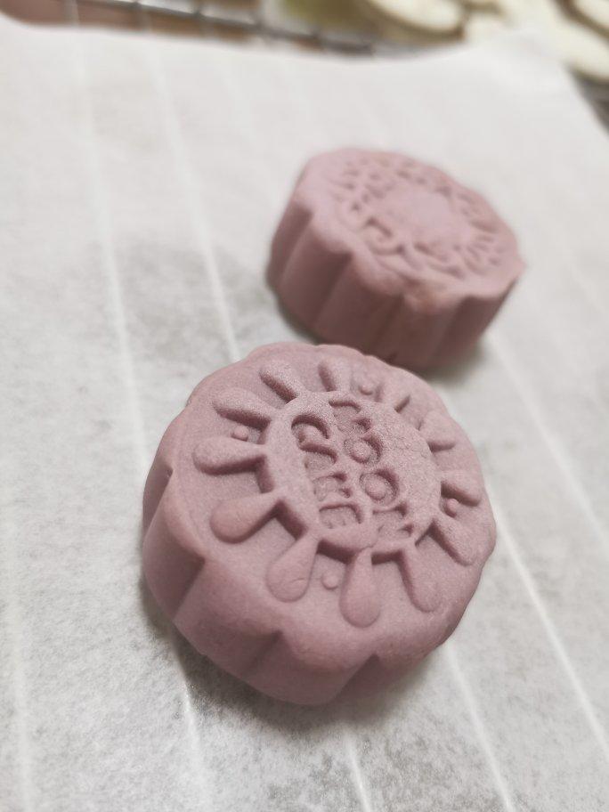 桃山皮流心月饼and桃山皮月饼