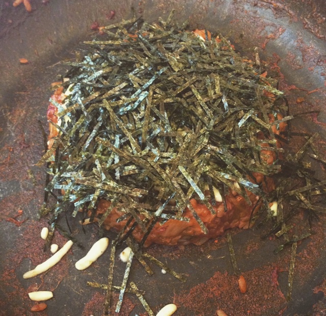 超简单快手芝士锅底饭——韩式年糕火锅的产物